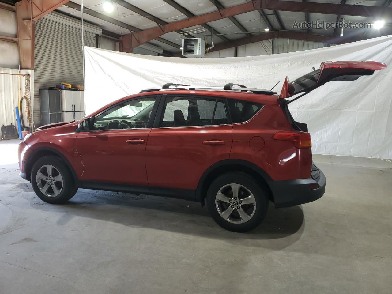 2015 Toyota Rav4 Xle Red vin: JTMRFREV4FJ035903