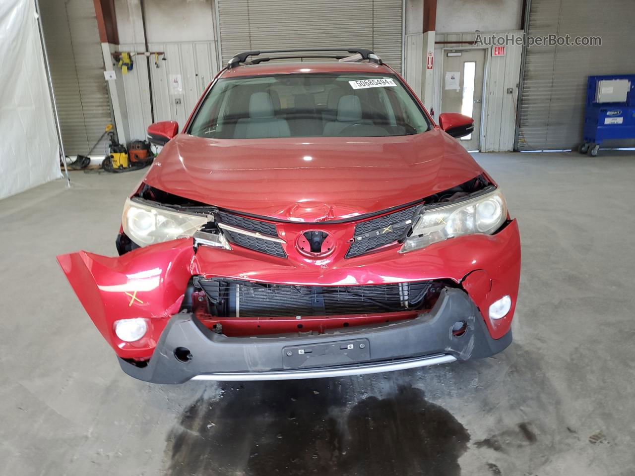 2015 Toyota Rav4 Xle Red vin: JTMRFREV4FJ035903