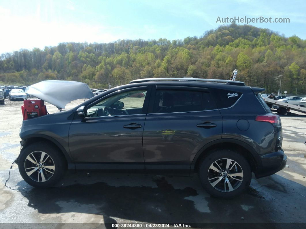 2017 Toyota Rav4 Xle Gray vin: JTMRFREV4HJ128472