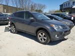 2015 Toyota Rav4 Xle Gray vin: JTMRFREV5FD125026