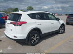 2018 Toyota Rav4 Xle White vin: JTMRFREV6JD248214