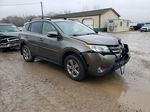 2015 Toyota Rav4 Xle Brown vin: JTMRFREV7FD136223