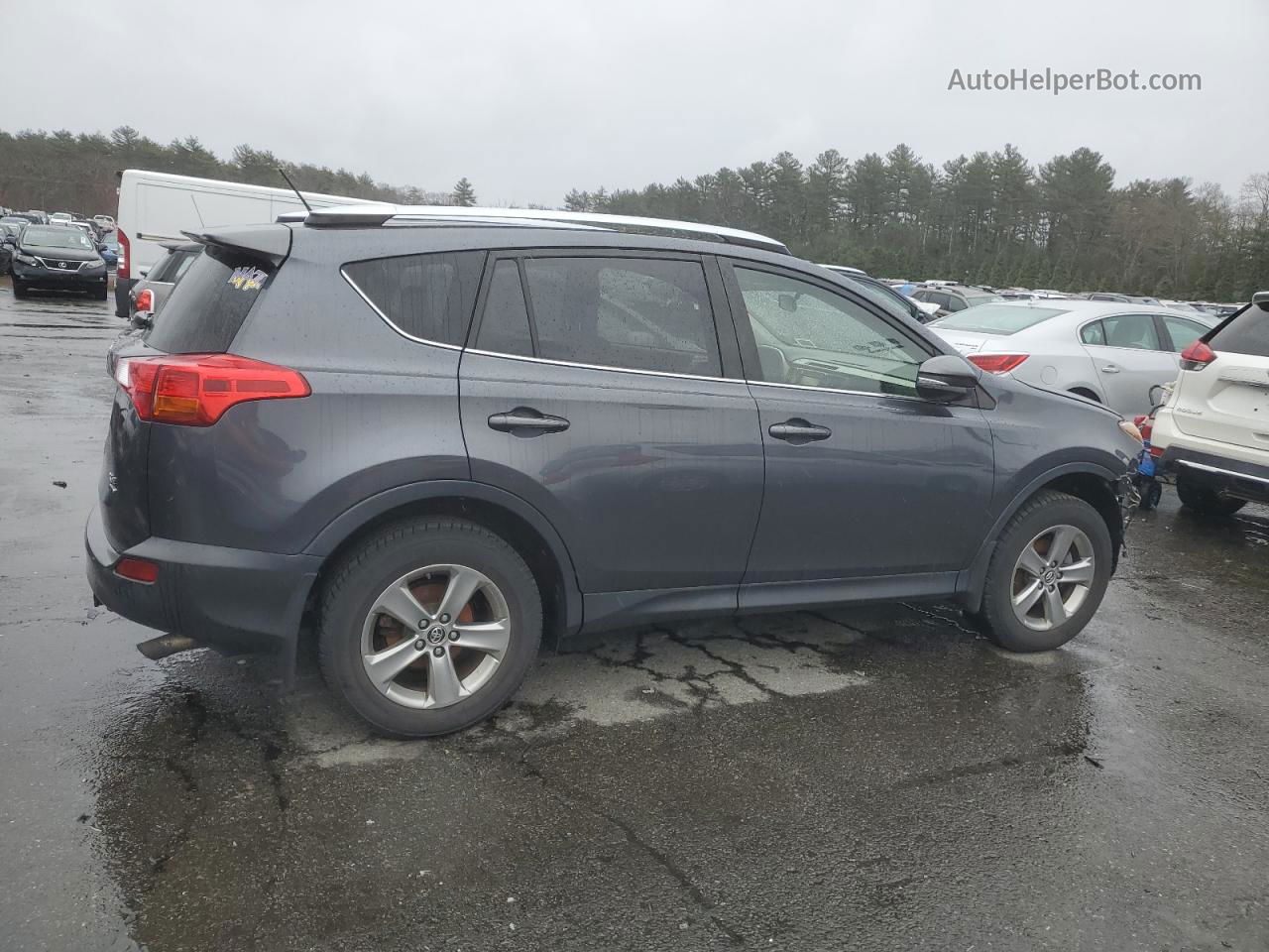 2015 Toyota Rav4 Xle Charcoal vin: JTMRFREV7FD142832