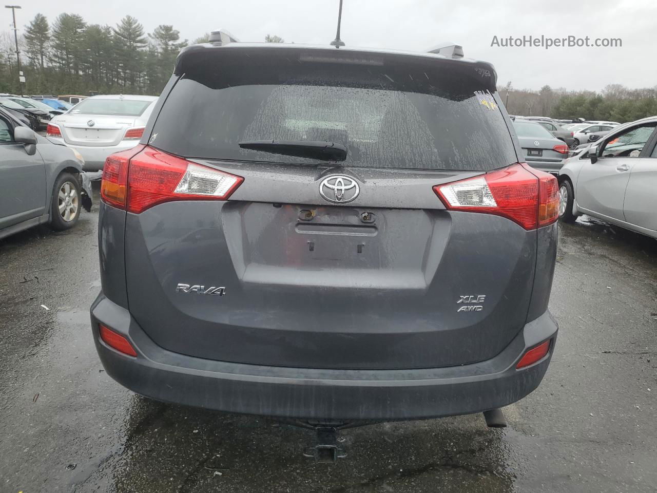 2015 Toyota Rav4 Xle Charcoal vin: JTMRFREV7FD142832