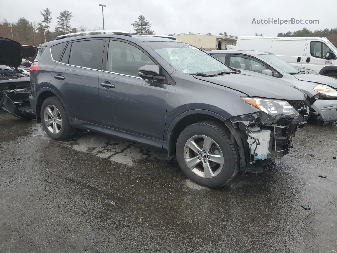 2015 Toyota Rav4 Xle Charcoal vin: JTMRFREV7FD142832