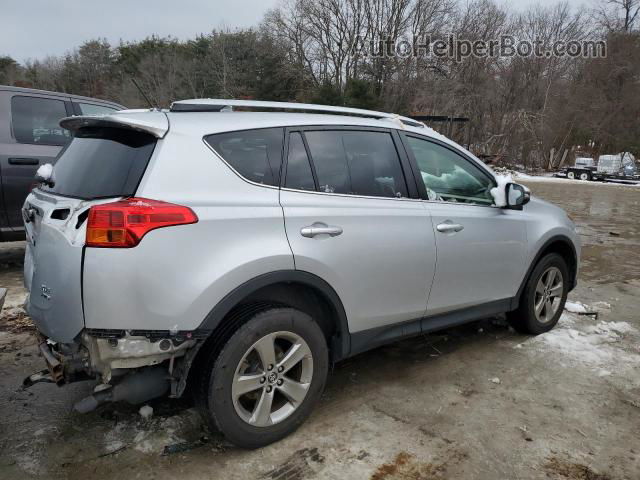 2015 Toyota Rav4 Xle Серебряный vin: JTMRFREV7FJ050976