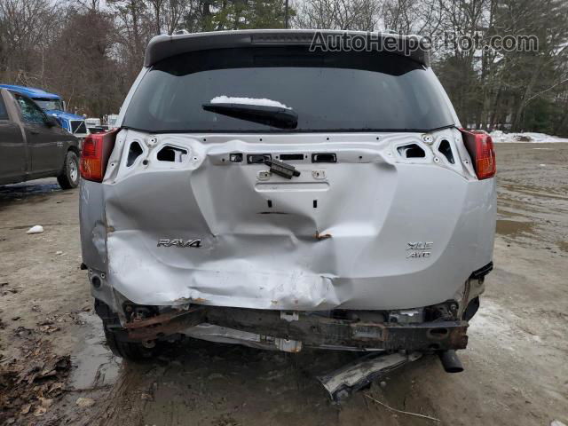 2015 Toyota Rav4 Xle Silver vin: JTMRFREV7FJ050976