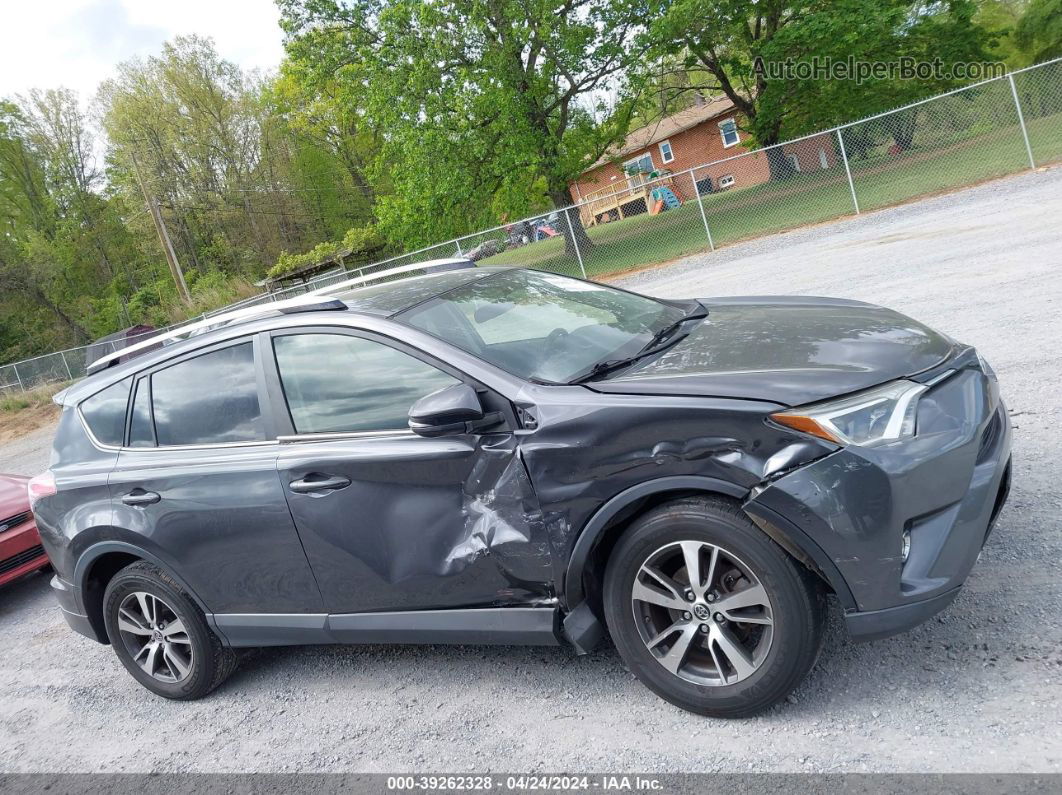 2016 Toyota Rav4 Xle Gray vin: JTMRFREV7GJ080240