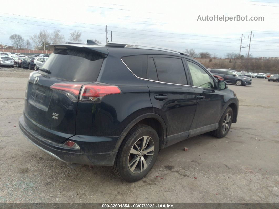 2018 Toyota Rav4 Xle/adventure Blue vin: JTMRFREV7JJ252774