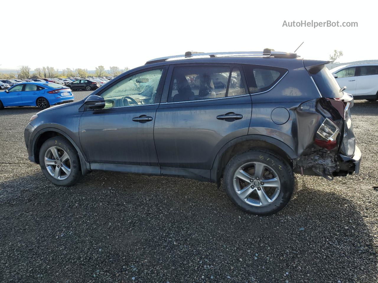 2015 Toyota Rav4 Xle Charcoal vin: JTMRFREV9FD110917