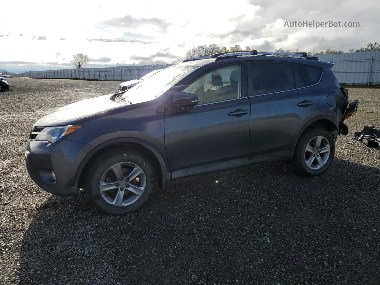 2015 Toyota Rav4 Xle Charcoal vin: JTMRFREV9FD110917