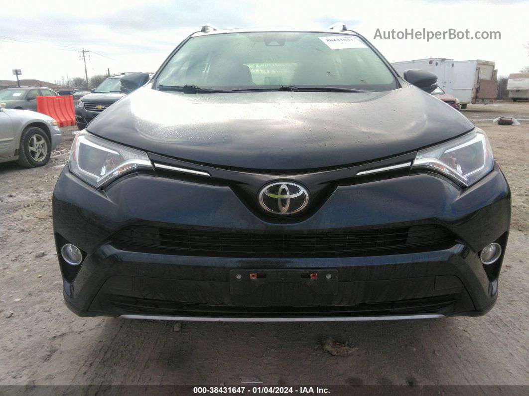 2017 Toyota Rav4 Xle Dark Blue vin: JTMRFREV9HJ124238