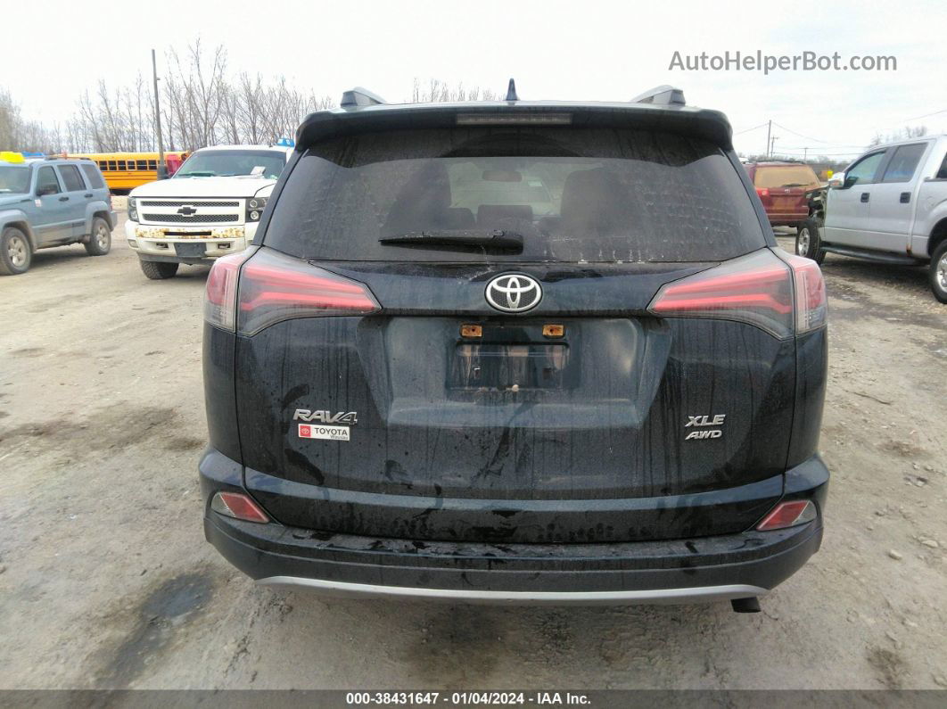 2017 Toyota Rav4 Xle Dark Blue vin: JTMRFREV9HJ124238