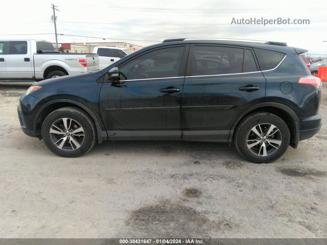 2017 Toyota Rav4 Xle Dark Blue vin: JTMRFREV9HJ124238