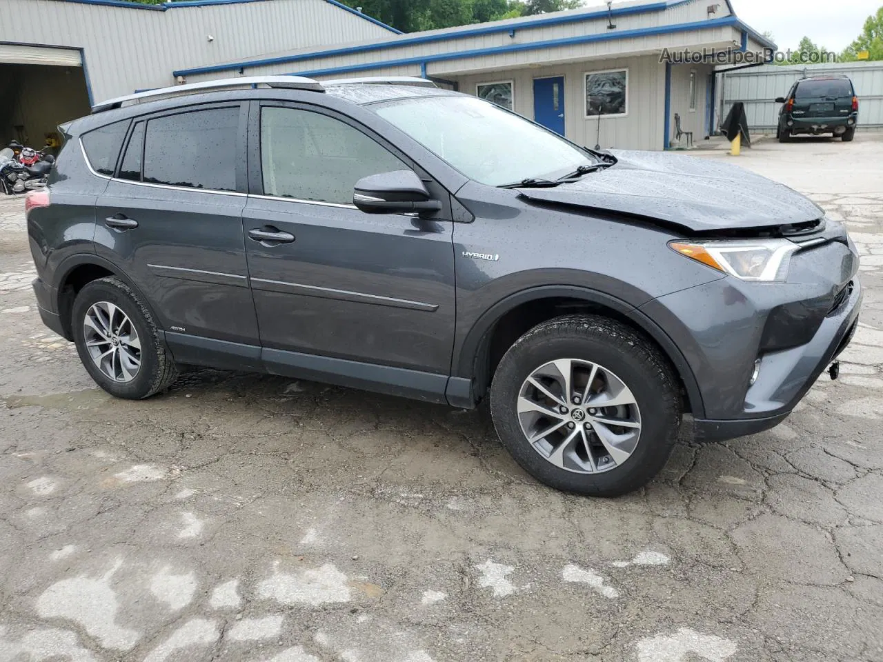 2017 Toyota Rav4 Hv Le Gray vin: JTMRJREV1HD126157