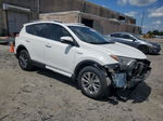 2016 Toyota Rav4 Hv Xle White vin: JTMRJREV2GD047319