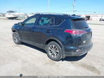 2017 Toyota Rav4 Hybrid Xle Navy vin: JTMRJREV3HD063739