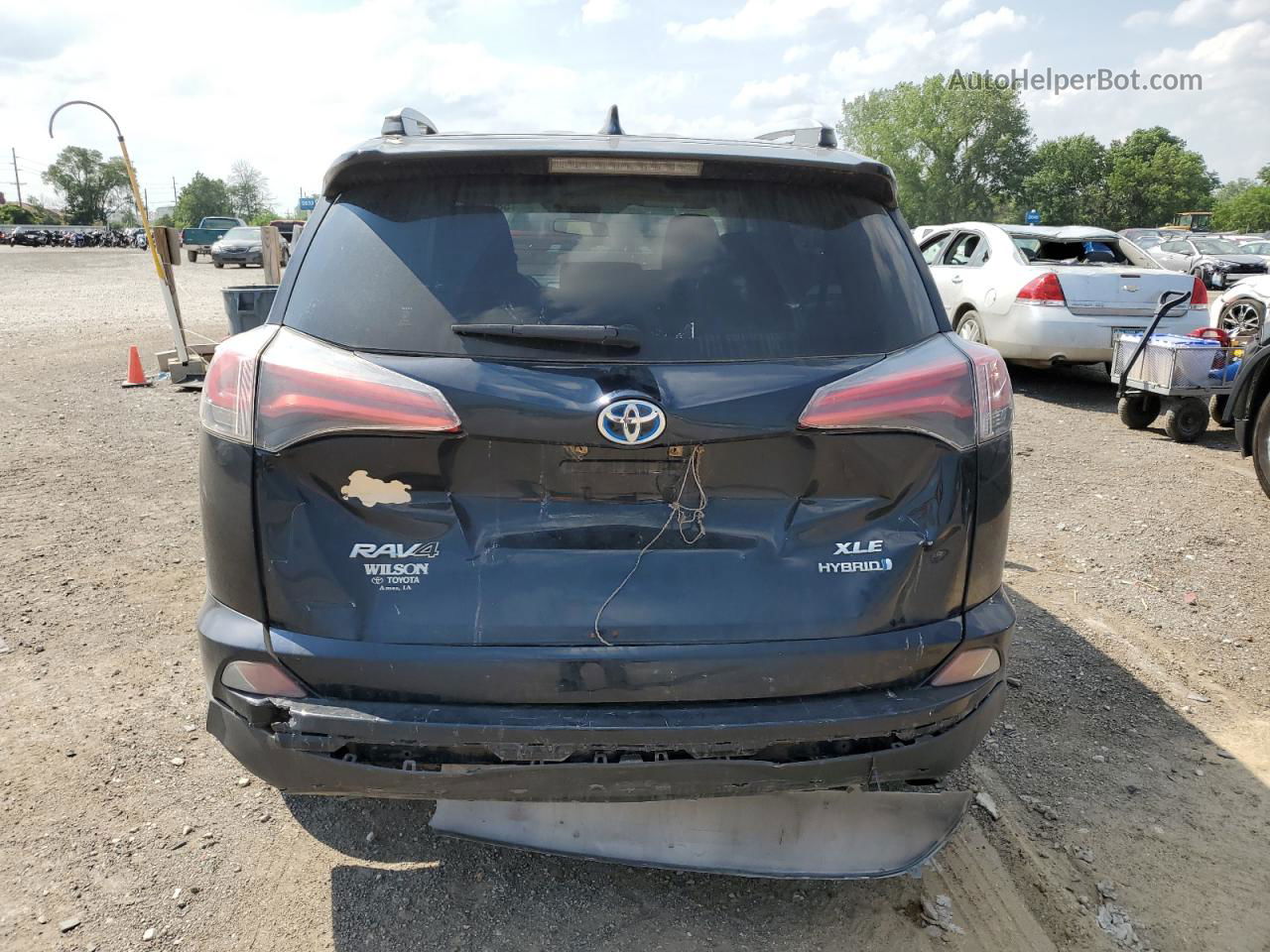 2017 Toyota Rav4 Hv Le Blue vin: JTMRJREV4HD111362