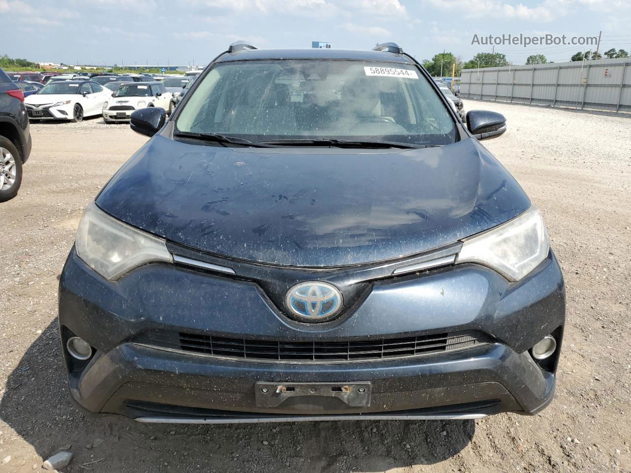 2017 Toyota Rav4 Hv Le Blue vin: JTMRJREV4HD111362