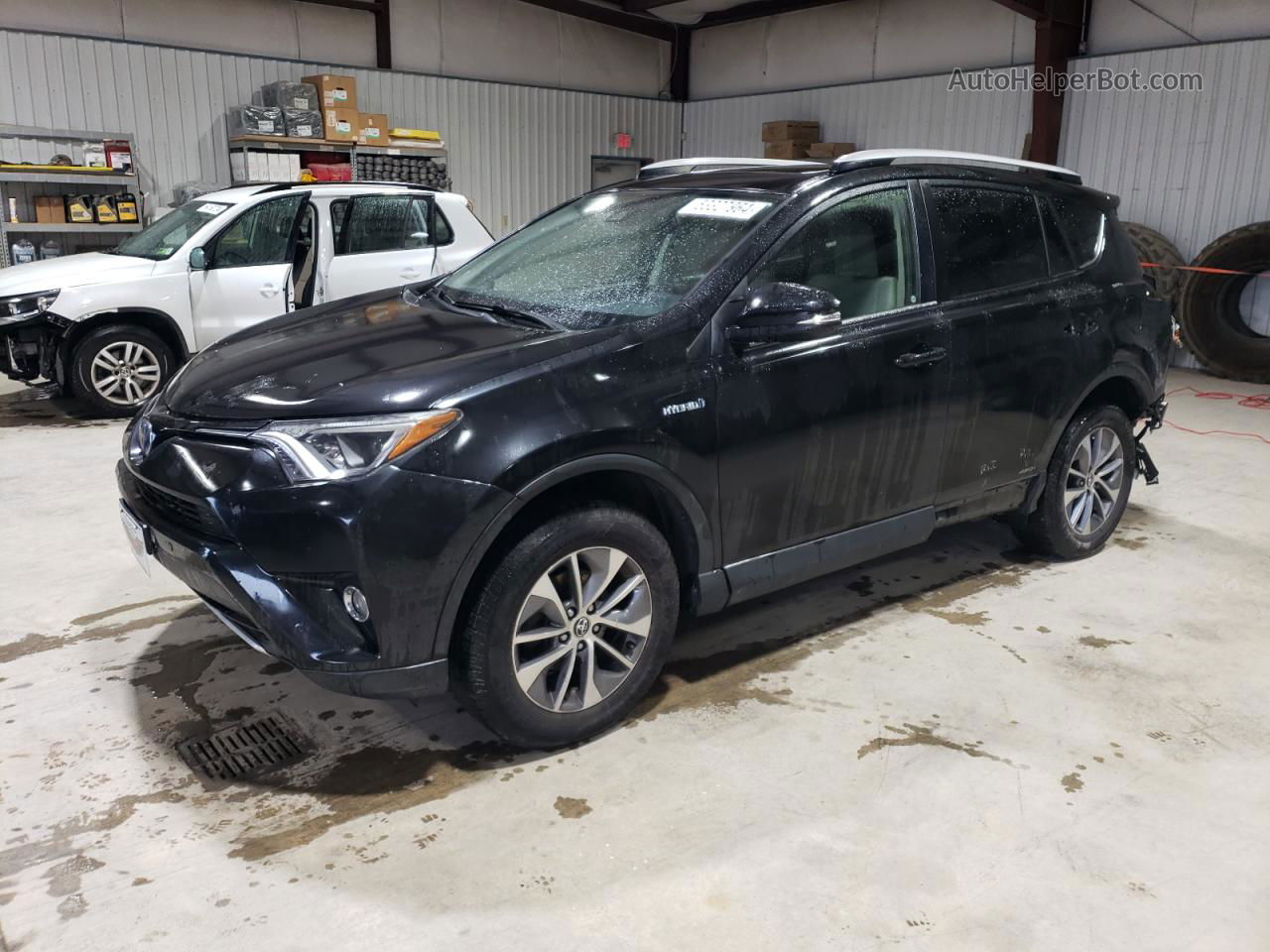 2016 Toyota Rav4 Hv Xle Black vin: JTMRJREV5GD005212