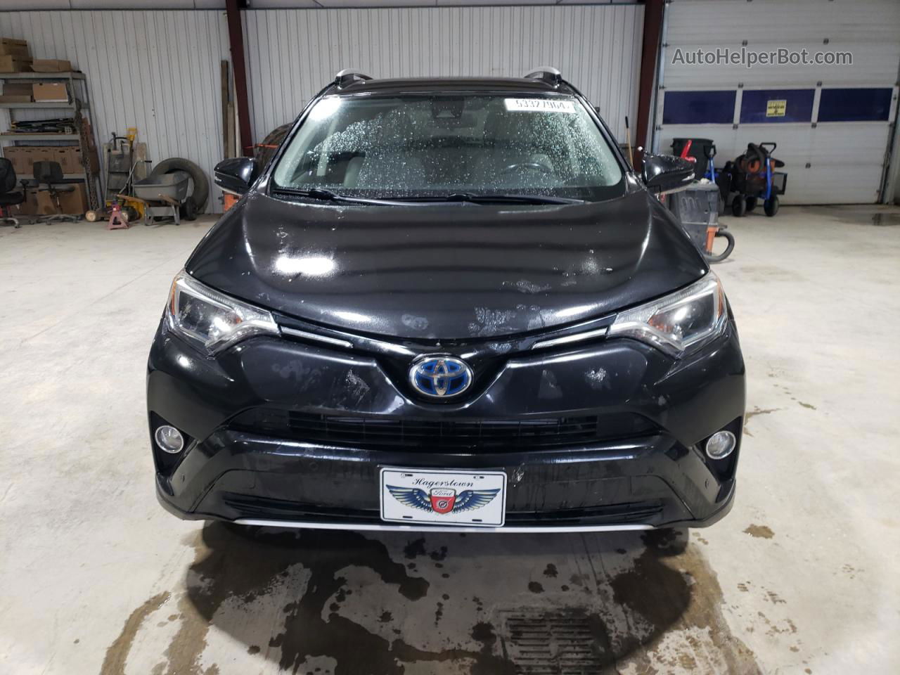 2016 Toyota Rav4 Hv Xle Black vin: JTMRJREV5GD005212