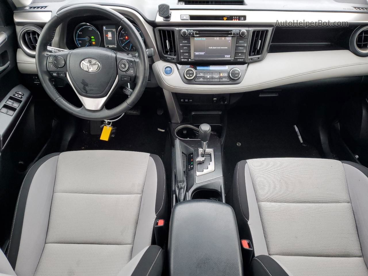 2018 Toyota Rav4 Hv Le Gray vin: JTMRJREV6JD166563