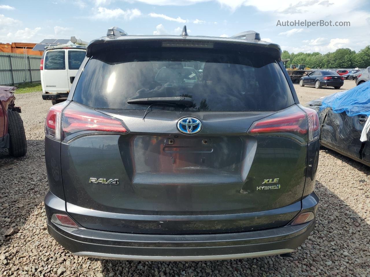 2018 Toyota Rav4 Hv Le Charcoal vin: JTMRJREV7JD161288