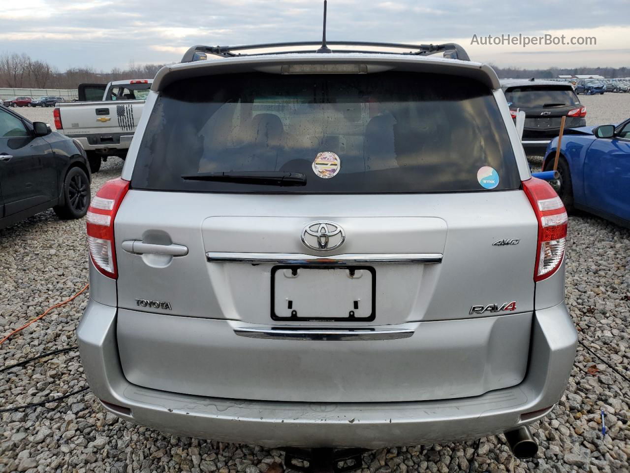 2010 Toyota Rav4 Sport Серебряный vin: JTMRK4DV2A5091274