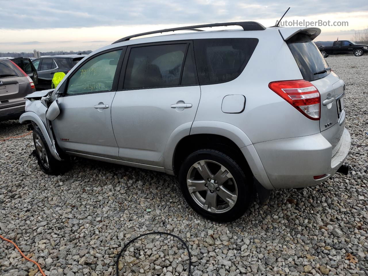 2010 Toyota Rav4 Sport Silver vin: JTMRK4DV2A5091274