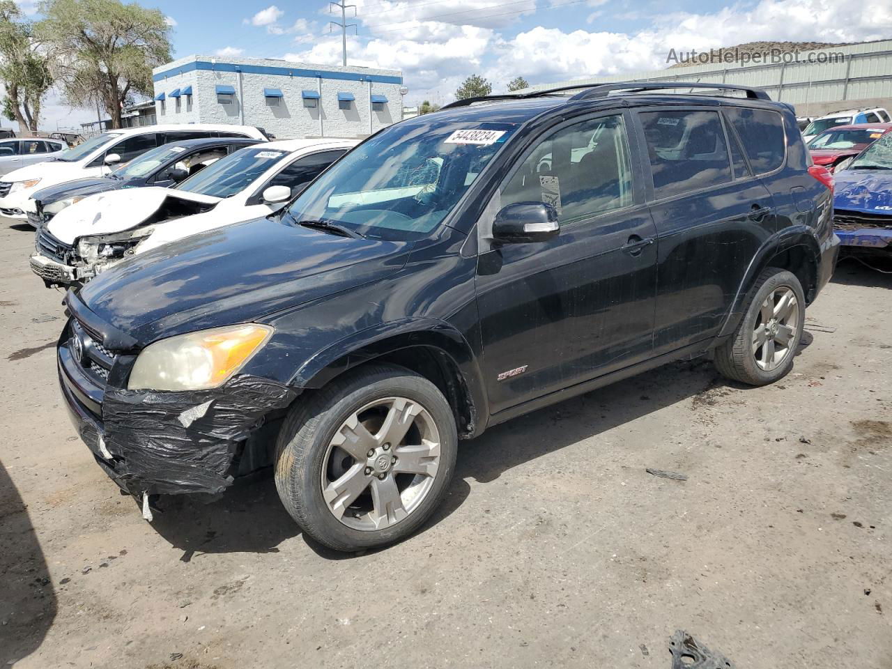 2010 Toyota Rav4 Sport Black vin: JTMRK4DVXA5087845