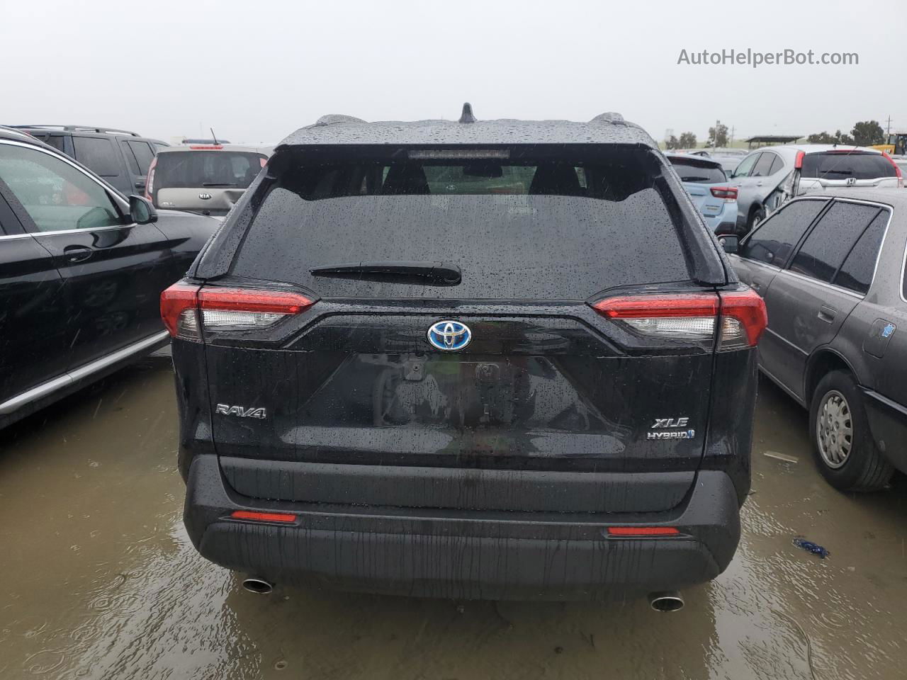 2021 Toyota Rav4 Xle Black vin: JTMRWRFV3MD101237