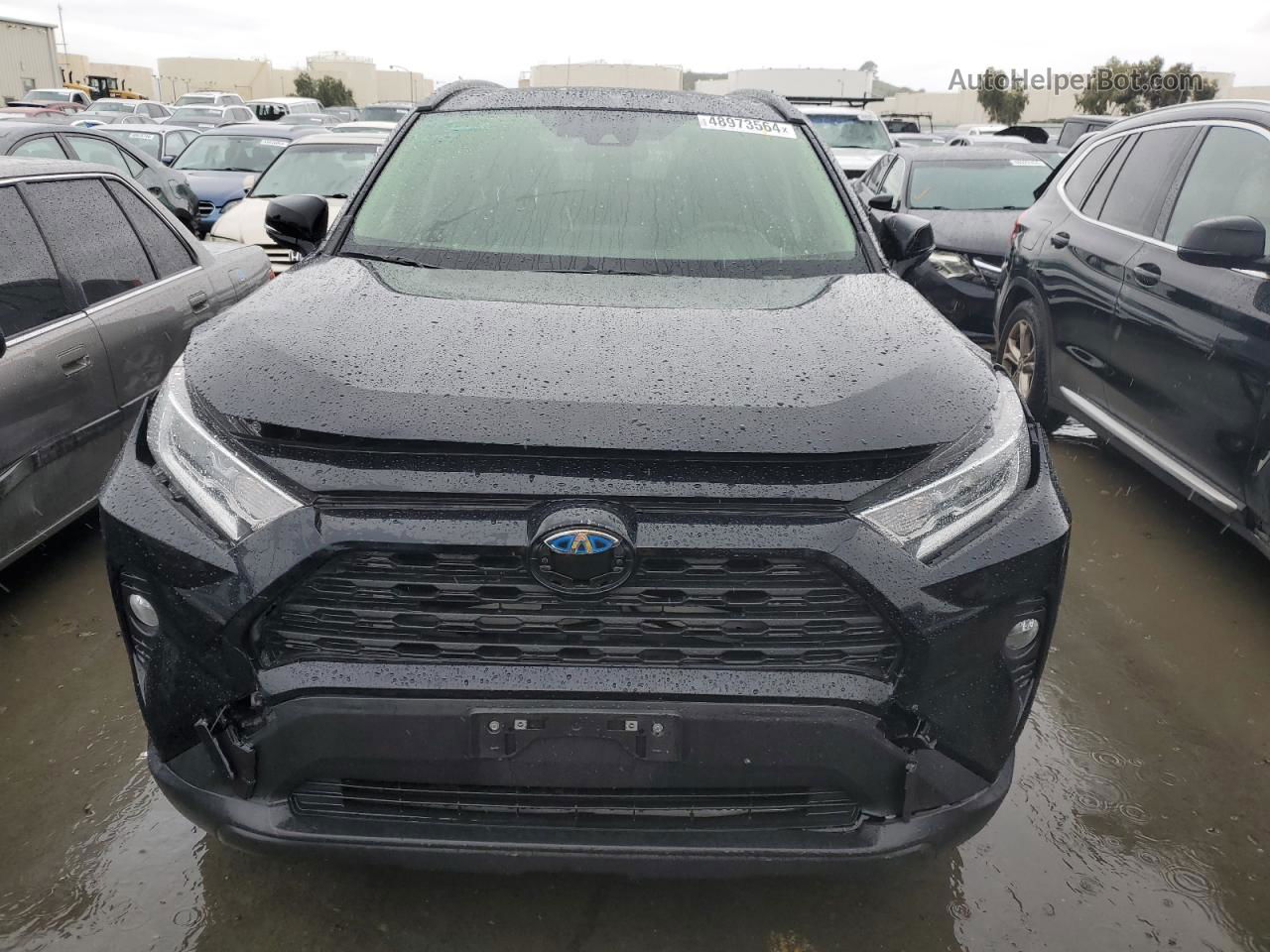 2021 Toyota Rav4 Xle Black vin: JTMRWRFV3MD101237