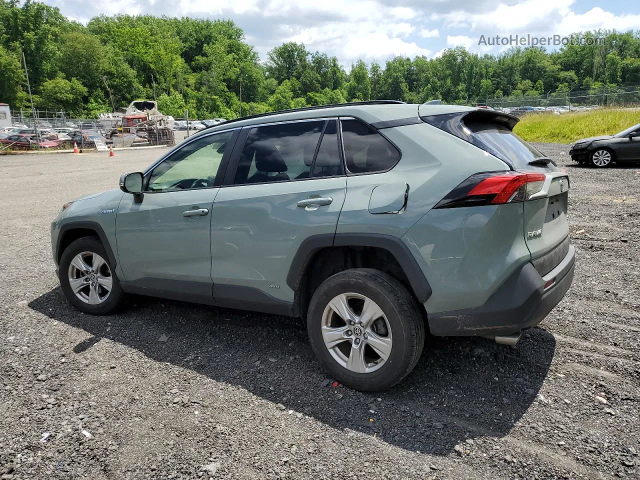 2020 Toyota Rav4 Xle Teal vin: JTMRWRFV6LJ032091