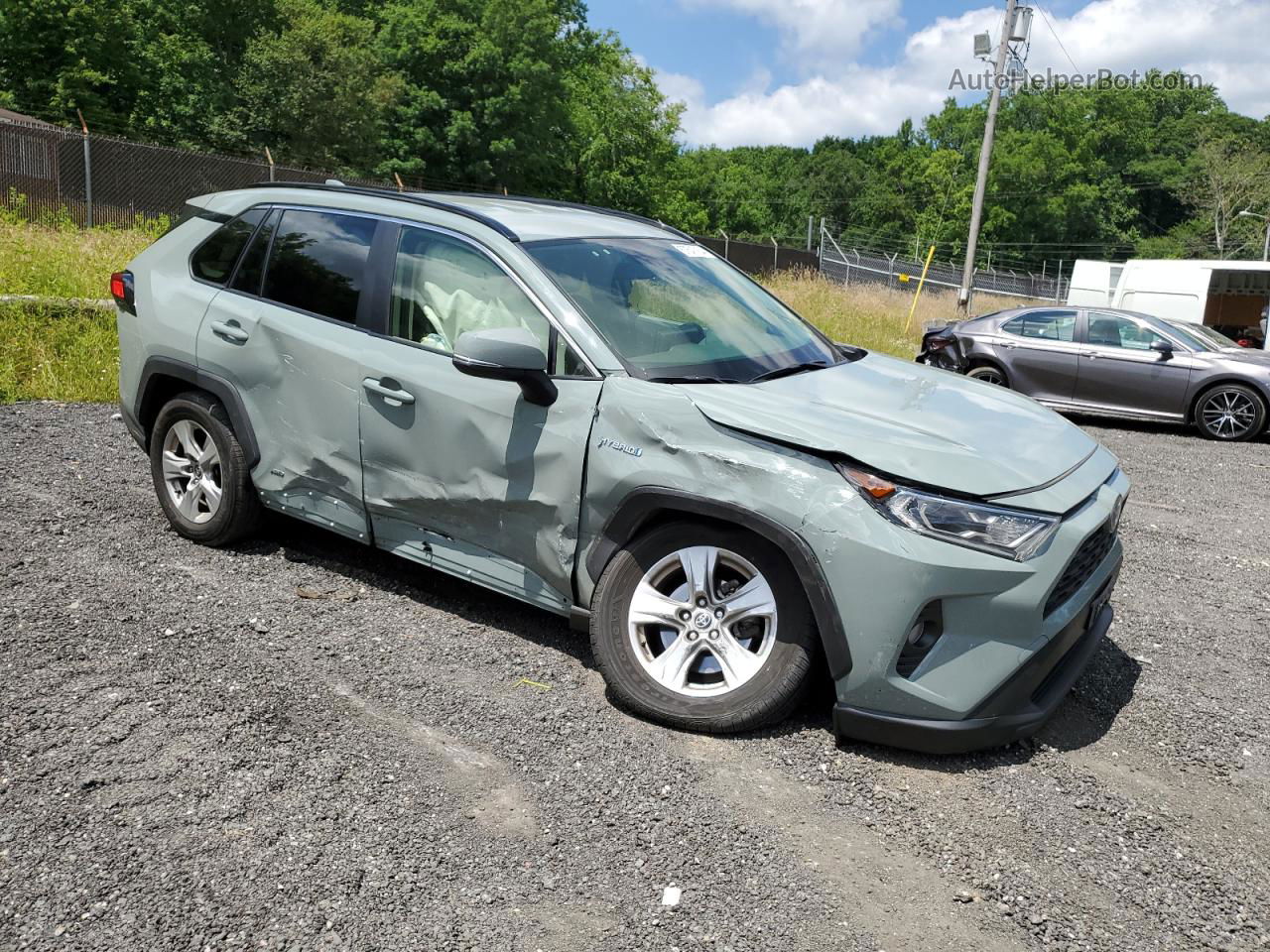 2020 Toyota Rav4 Xle Teal vin: JTMRWRFV6LJ032091