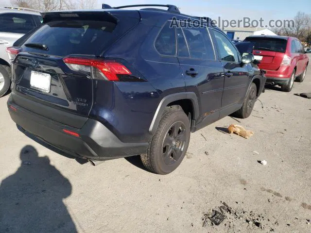 2019 Toyota Rav4 Xle Blue vin: JTMRWRFV7KD516090