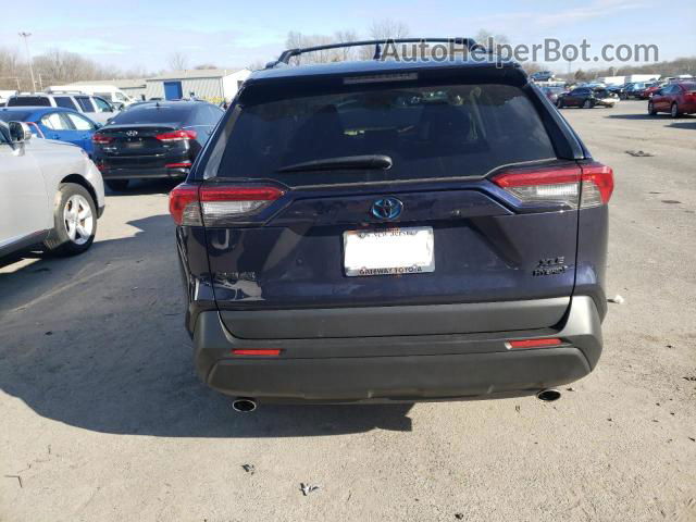 2019 Toyota Rav4 Xle Blue vin: JTMRWRFV7KD516090