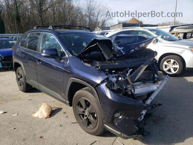 2019 Toyota Rav4 Xle Blue vin: JTMRWRFV7KD516090