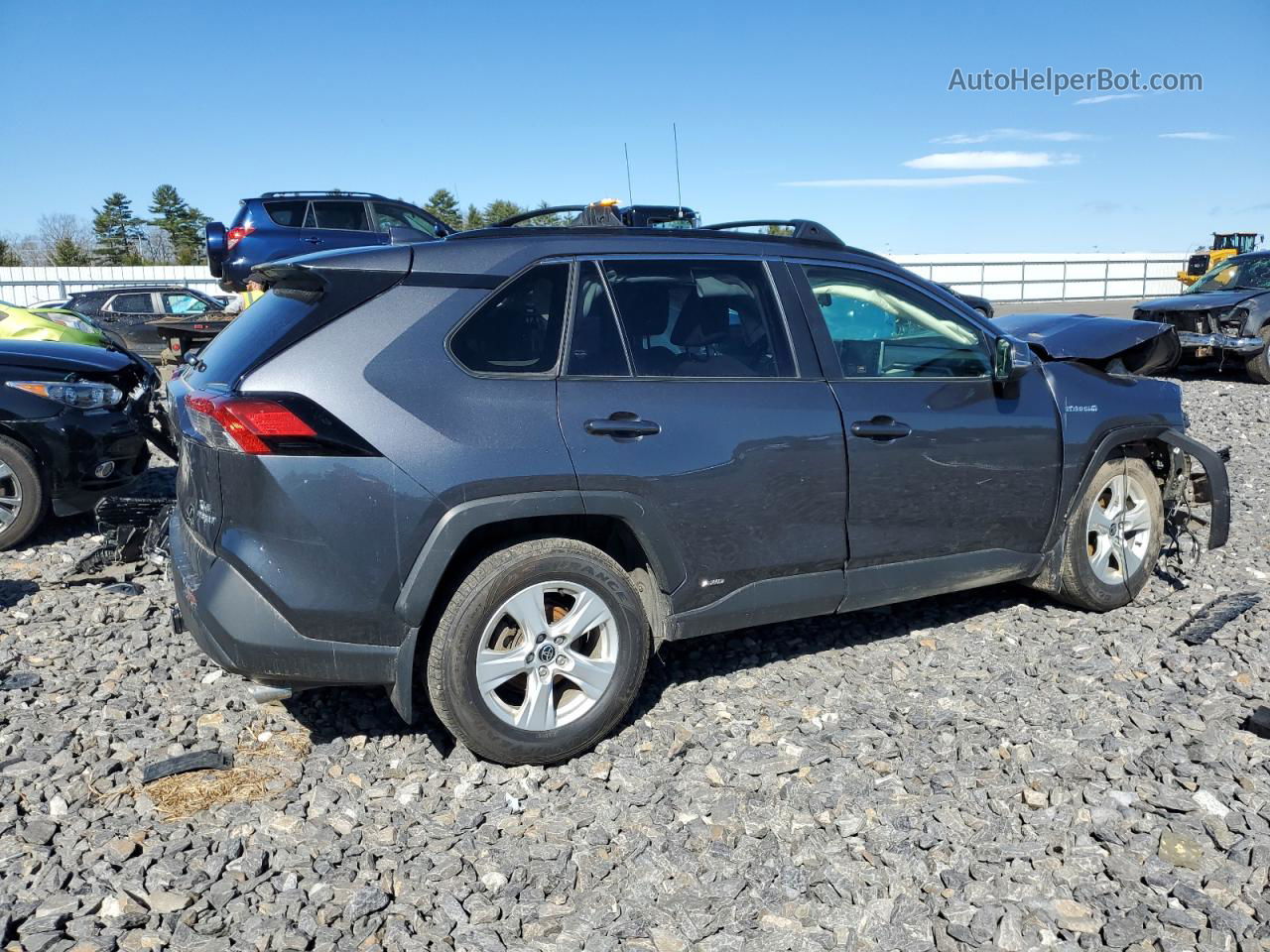 2021 Toyota Rav4 Xle Charcoal vin: JTMRWRFV9MD123338