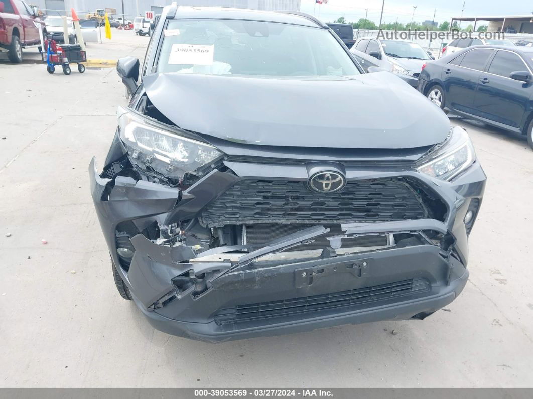 2019 Toyota Rav4 Xle Gray vin: JTMW1RFV0KD511248