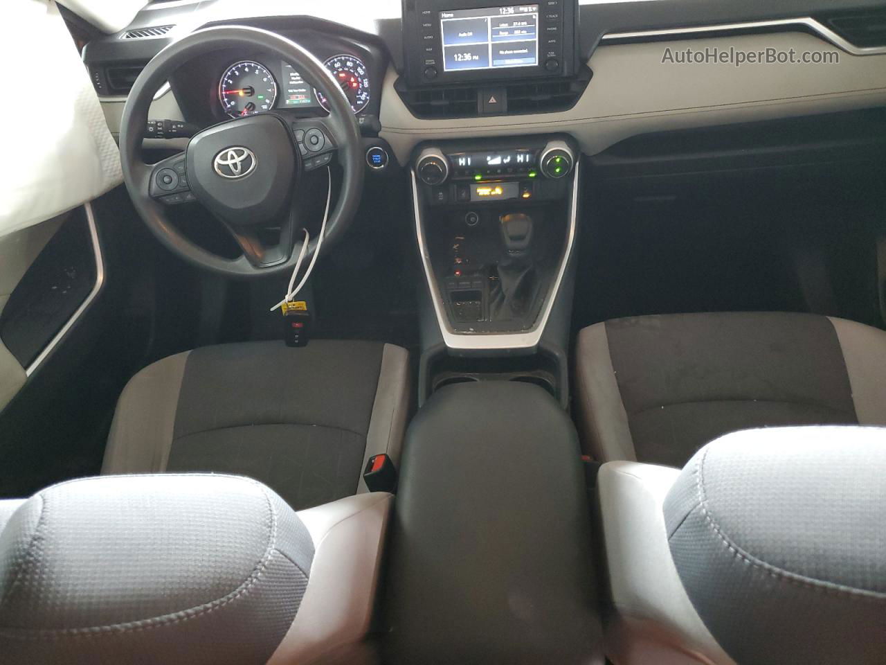 2019 Toyota Rav4 Xle Burgundy vin: JTMW1RFV1KD014063