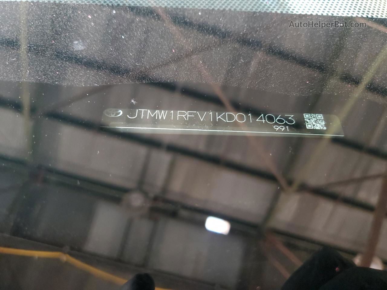 2019 Toyota Rav4 Xle Бордовый vin: JTMW1RFV1KD014063