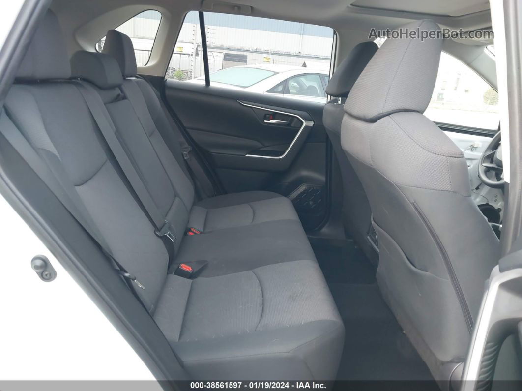 2019 Toyota Rav4 Xle White vin: JTMW1RFV4KD008757