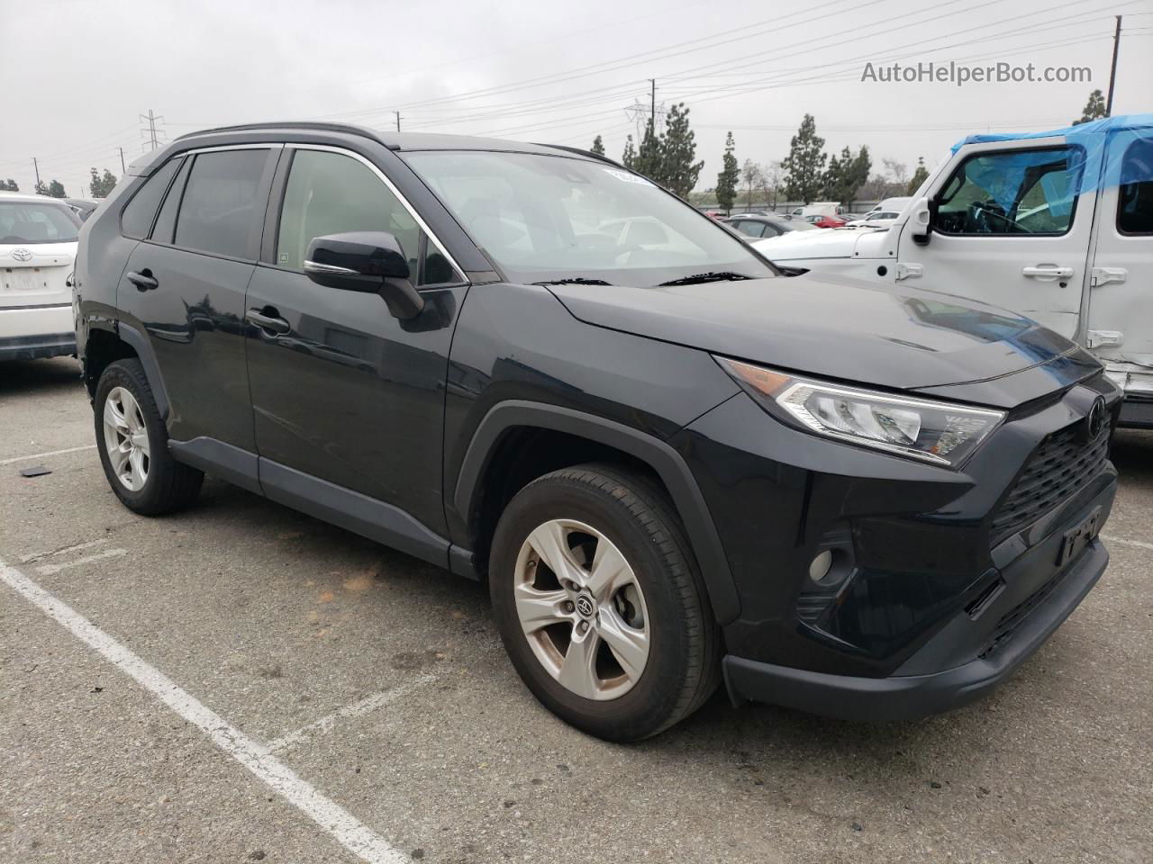 2019 Toyota Rav4 Xle Black vin: JTMW1RFV4KD037370