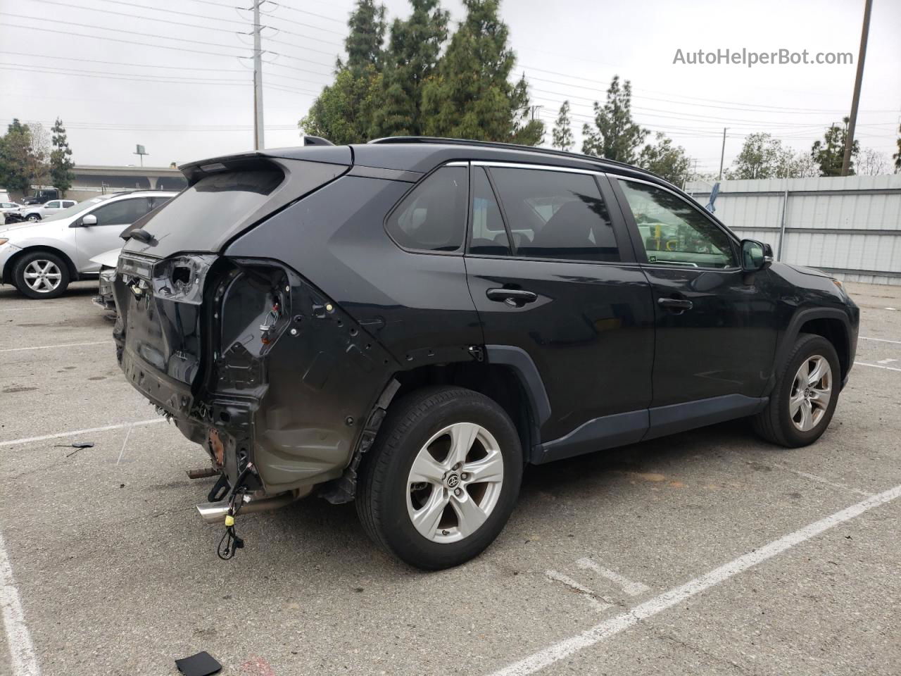 2019 Toyota Rav4 Xle Black vin: JTMW1RFV4KD037370