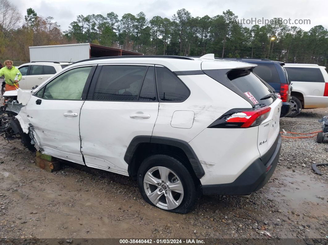 2019 Toyota Rav4 Xle White vin: JTMW1RFV4KD041399