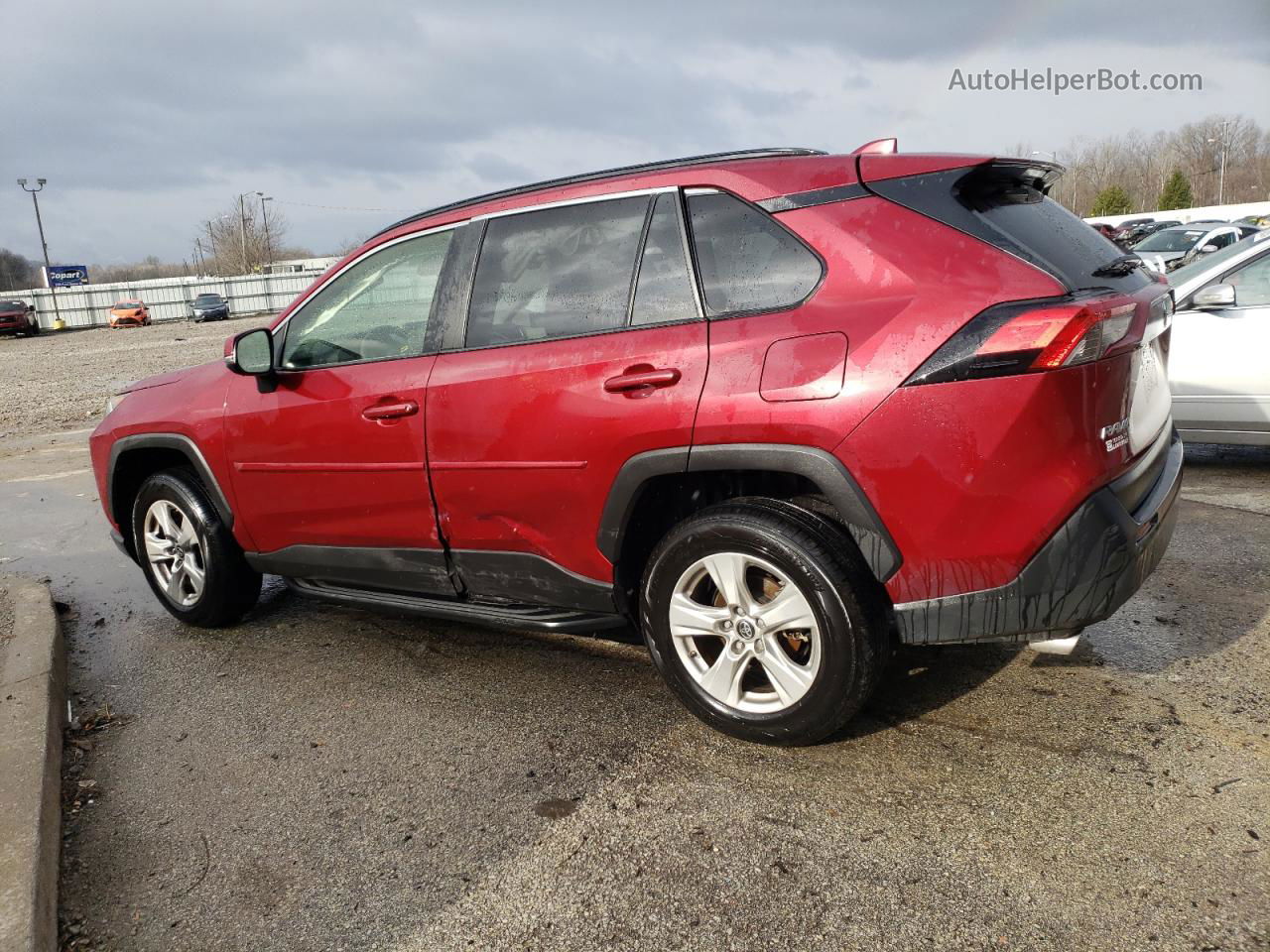 2019 Toyota Rav4 Xle Brown vin: JTMW1RFV5KD012140