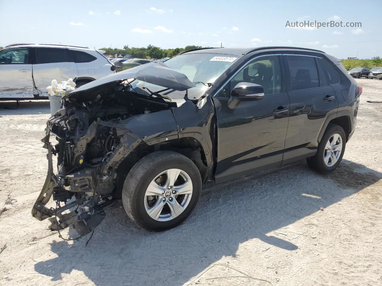 2019 Toyota Rav4 Xle Black vin: JTMW1RFV7KD035726