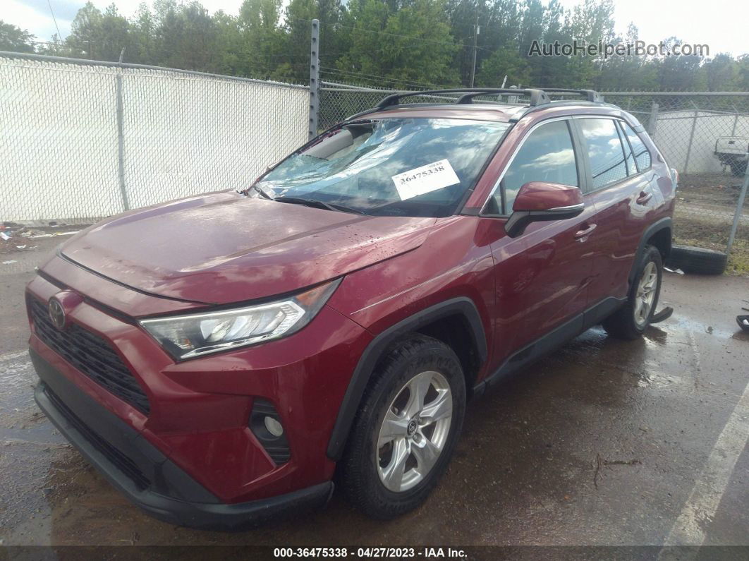 2019 Toyota Rav4 Xle Red vin: JTMW1RFV8KD010124