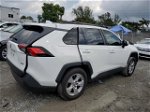 2019 Toyota Rav4 Xle White vin: JTMW1RFV8KD017008