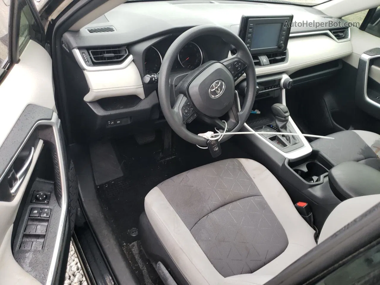 2019 Toyota Rav4 Xle Black vin: JTMW1RFV9KD035193